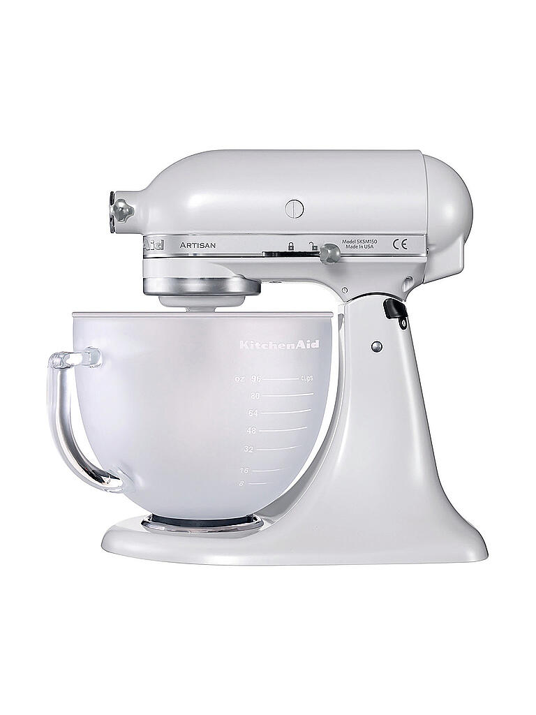 KITCHENAID Küchenmaschine Artisan 5KSM156EFP Frosted Pearl weiß